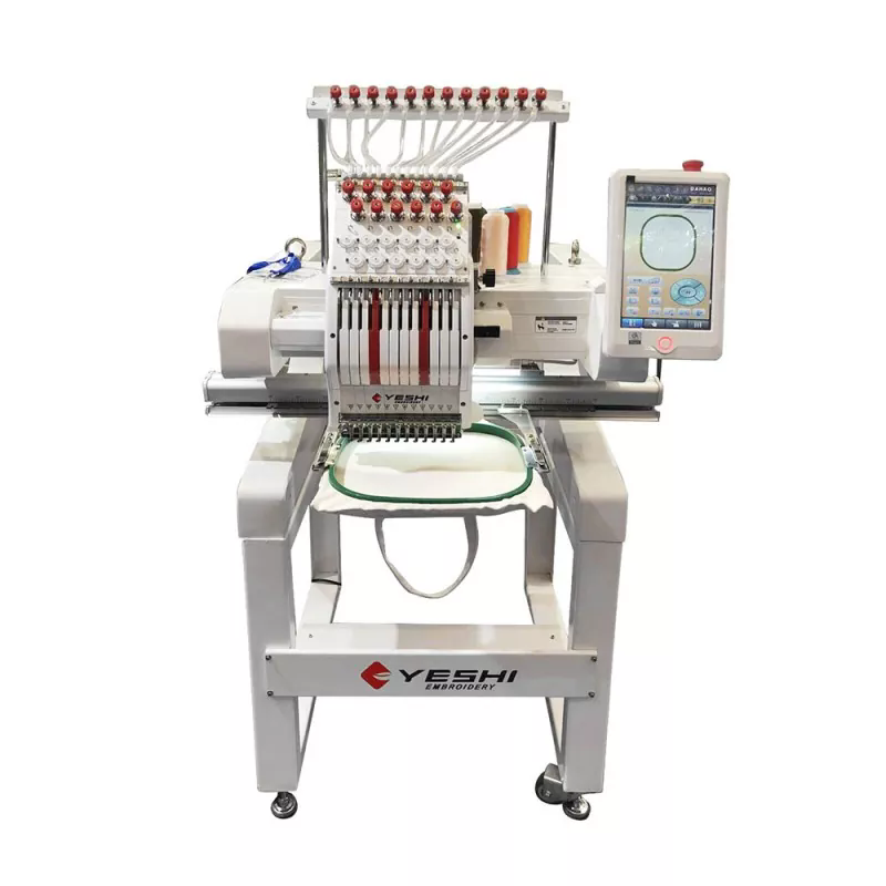 ¿Cómo mejora la máquina de bordar de un cabezal la eficiencia de la producción?